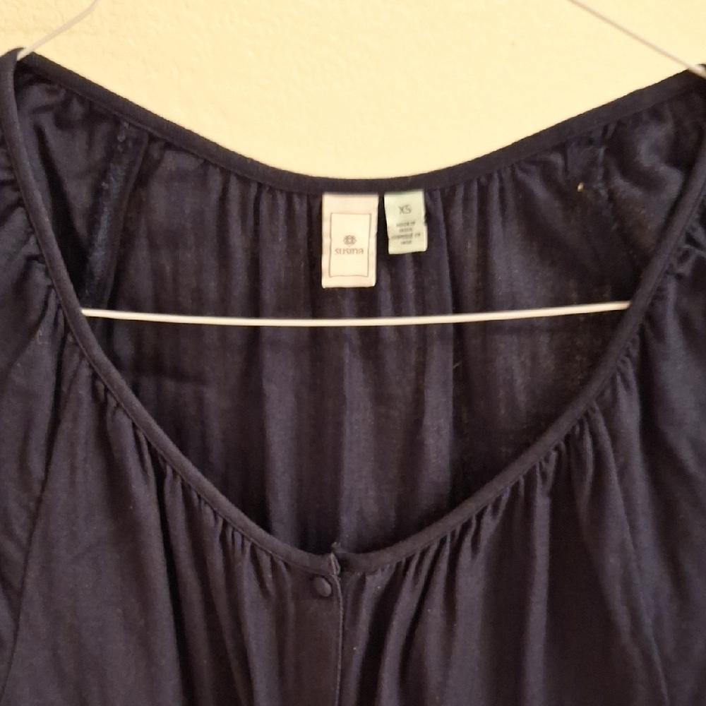 Women's Navy Midi Dress